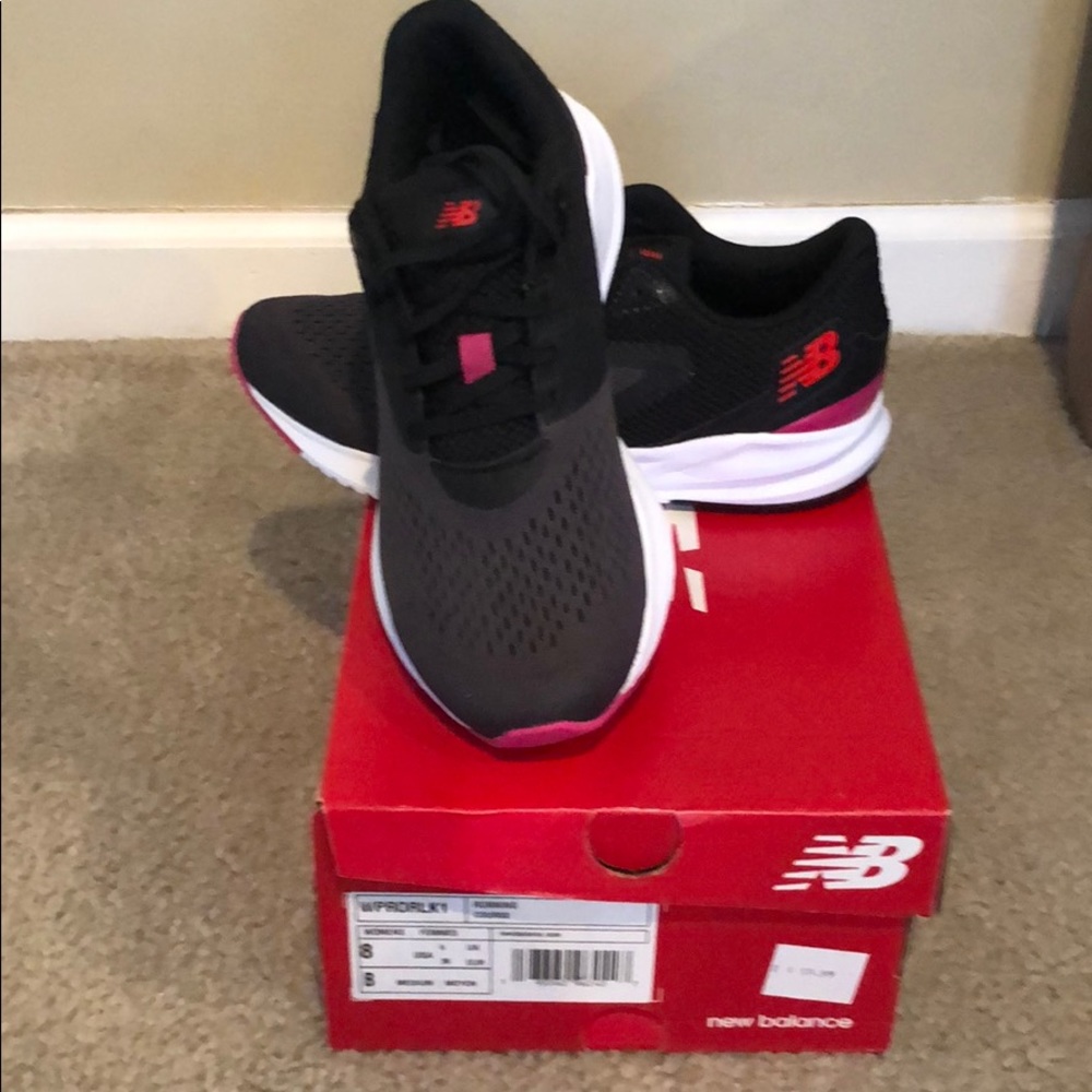 New Balance running shoes.